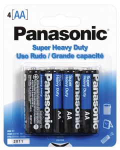Panasonic Super Heavy Duty Battery AA - Pack of 4