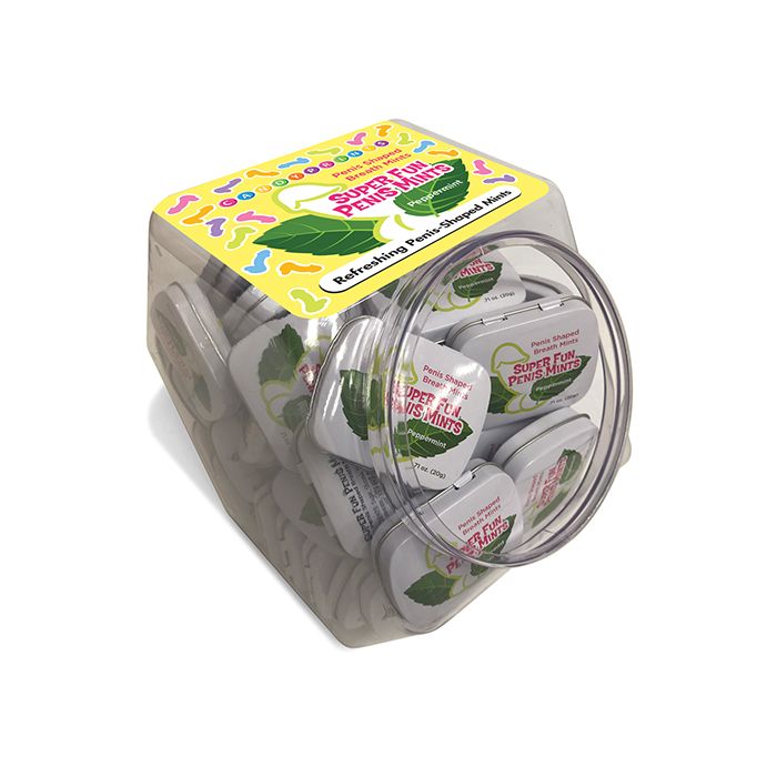 Super Fun Penis Mints Fishbowl - Display of 48