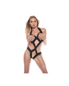Kitten Obsession Strappy Open Cup Teddy