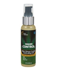 Higher Control Climax Control Gel for Men w/Hemp Seed Oil - 2 oz