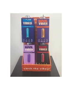 Blush Kool Vibes Merchandising Counter Display Kit - Assorted Colors Display of 4