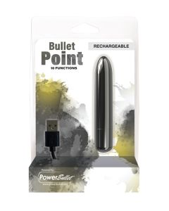 Bullet Point Rechargeable Bullet - 10 Functions