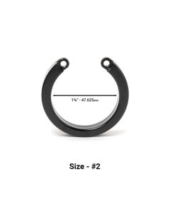 Cock Cage U-Ring #2 - Black