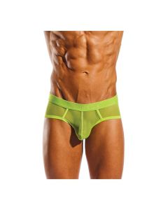 Cocksox Mesh Contour Pouch Sports Brief Citrus Green
