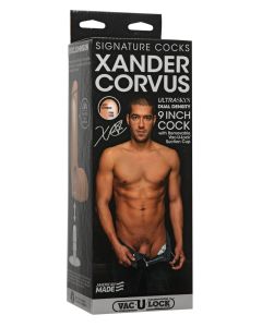 Signature Cocks ULTRASKYN 9" Cock w/Removable Vac-U-Lock Suction Cup - Xander Corvus