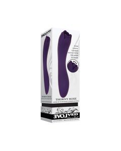 Evolved Thorny Rose Dual End Massager - Purple
