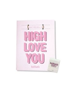 High Love You Greeting Card w/Matchbook