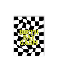 Birthday-Gasm Greeting Card