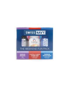 NO ETA Swiss Navy Weekend Fun Pack of 3 - 1 oz