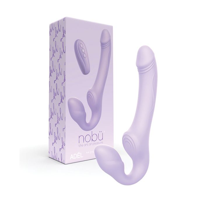 Nobu Adel Strapless Strap On w/Wireless Remote - Lilac