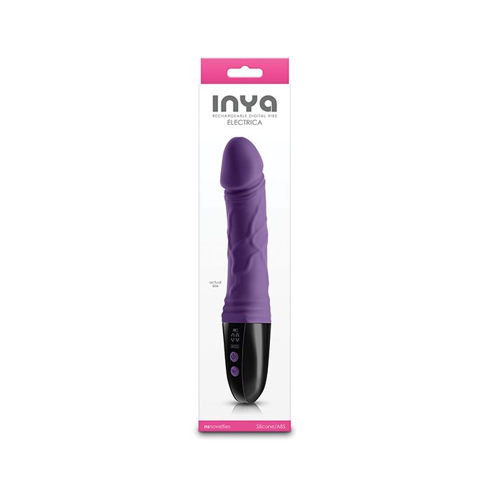 INYA Electrica Phallic Digital Vibrator - Purple