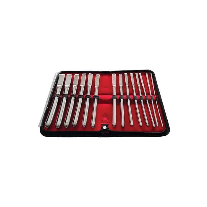 Rouge Stainless Steel Hegar Uterine Dilator Set - Set of 14