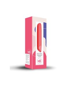 SugarBoo Cool Coral Rechargeable Vibrator - Coral