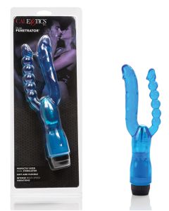 Crystalessence 5" Dual Penetrator - Blue