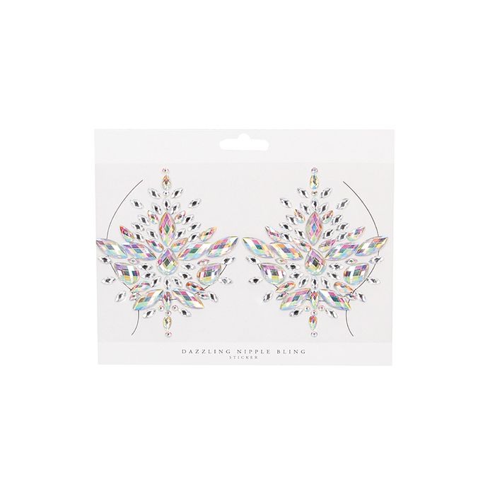 Shots Bliss Dazzling Nipple Bling  Sticker O/S