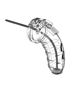 Shots Man Cage 4.5" w/Silicone Urethral Sounding