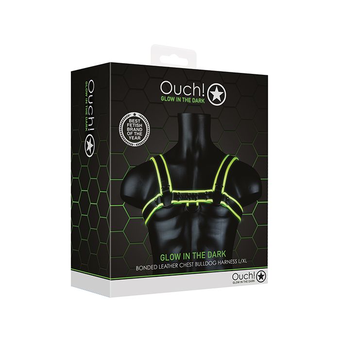 Shots Ouch Chest Bulldog Harness