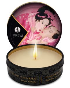 Shunga Aphrodisia Mini Candlelight Massage Candle - 1 oz Roses