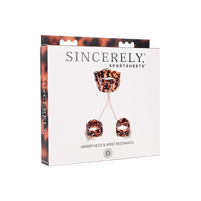 Sincerely Amber Neck & Wrist Restraint