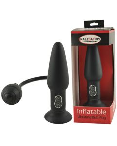 MALESATION Vibrating Inflatable Butt Plug
