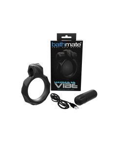Bathmate Maximus Vibe 55 Cock Ring - Black