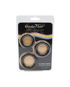 Gender Fluid Clenchers Tension Ring Set - Black
