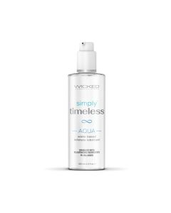 Wicked Sensual Care Simply Timeless Aqua Water Based Lubricant - 4 oz