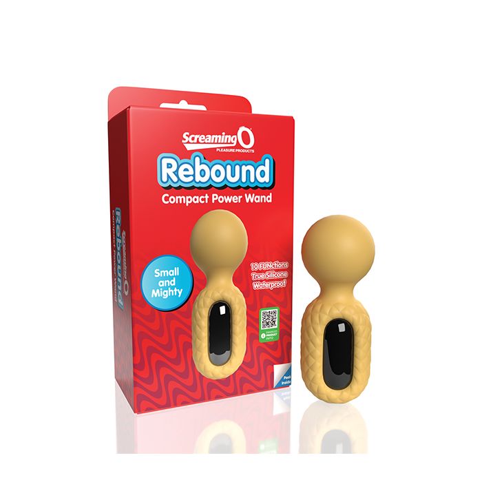Screaming O Rebound Compact Power Wand - Bumblee Yellow
