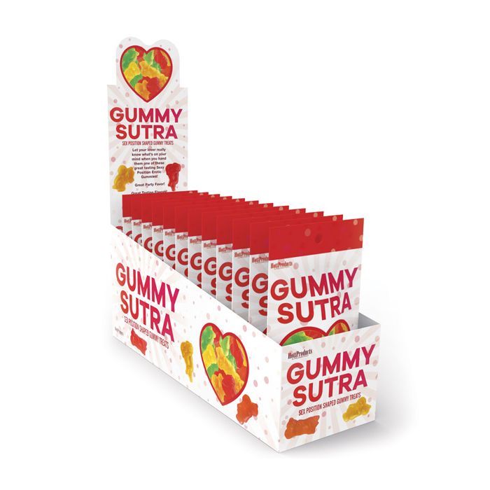 Gummy Sutra Sex Position Gummies - Asst. Flavors Display of 12