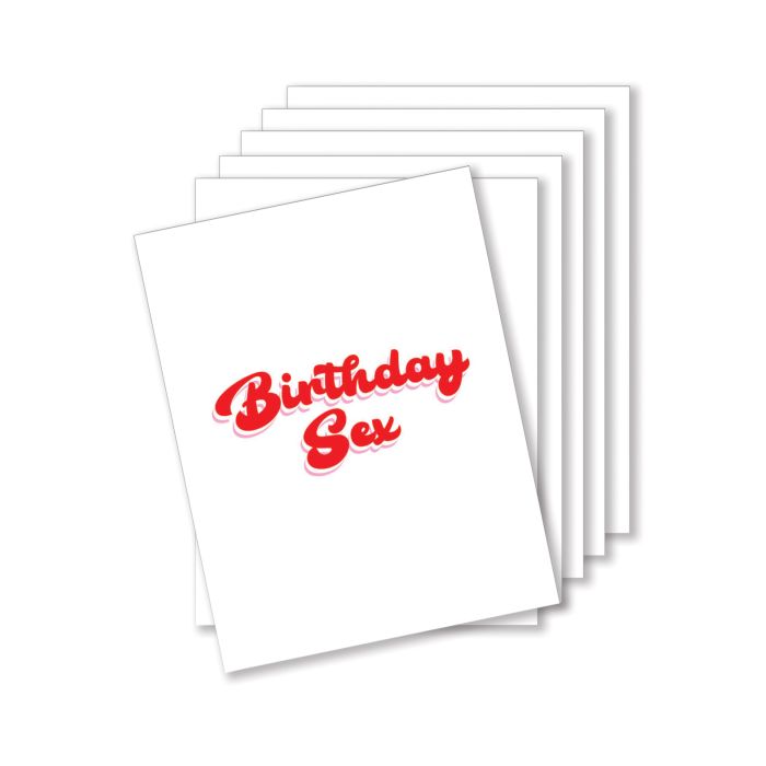 Birthday Sex Naughty Greeting Card