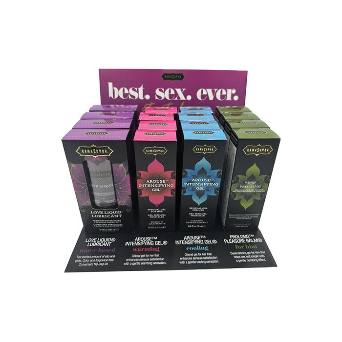 Kama Sutra Performance Prepack - Display of 16