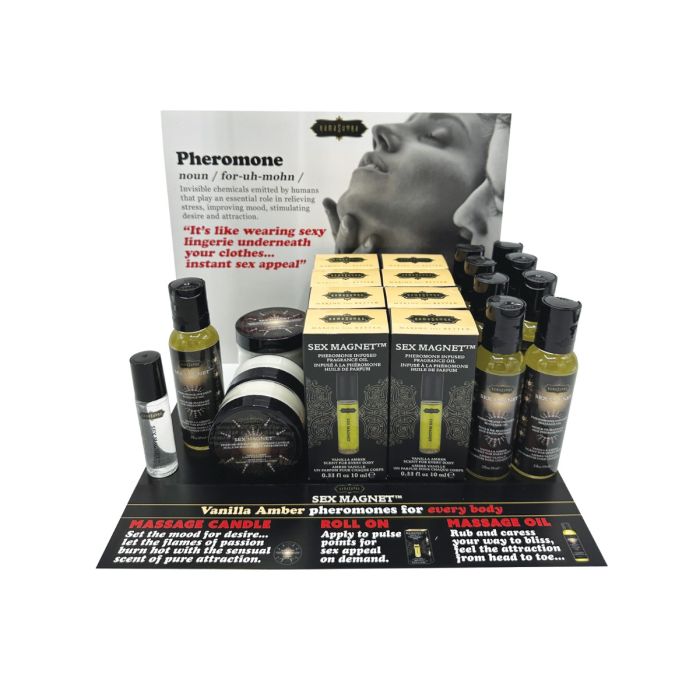 Kama Sutra Sex Magnet Pheromone Prepack Display - Display of 20