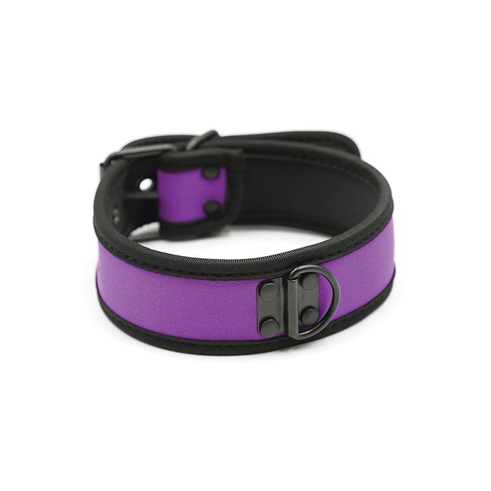 Plesur Neoprene Puppy Collar - Black