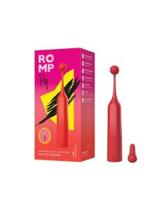 Romp POP Vibrating Clitoral Stimulator - Coral