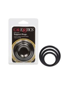 Silicone Support Rings - Black